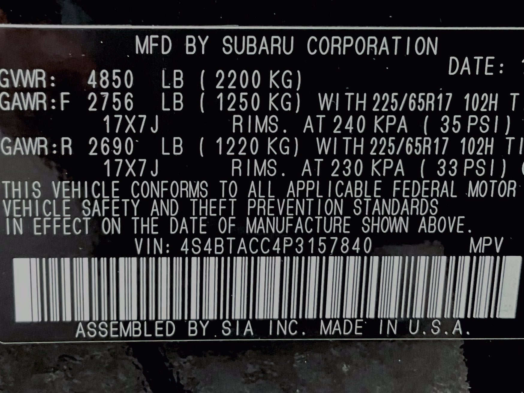2023 Subaru Outback Premium