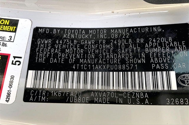 2023 Toyota Camry LE