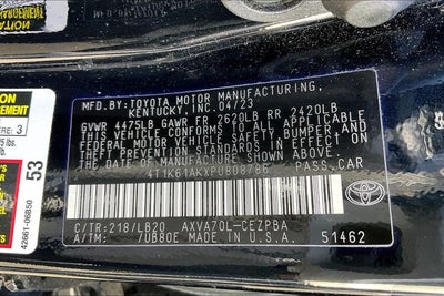 2023 Toyota Camry XSE