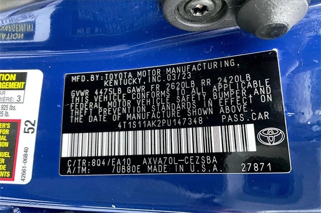 2023 Toyota Camry SE