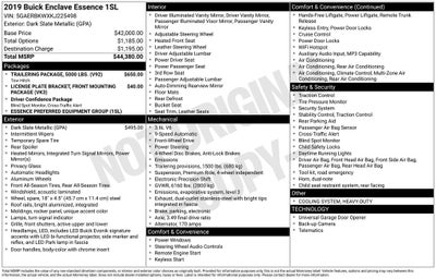 2019 Buick Enclave Essence