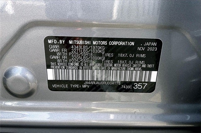 2024 Mitsubishi Outlander Sport 2.0 SE