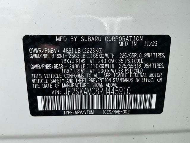 2024 Subaru Forester Touring