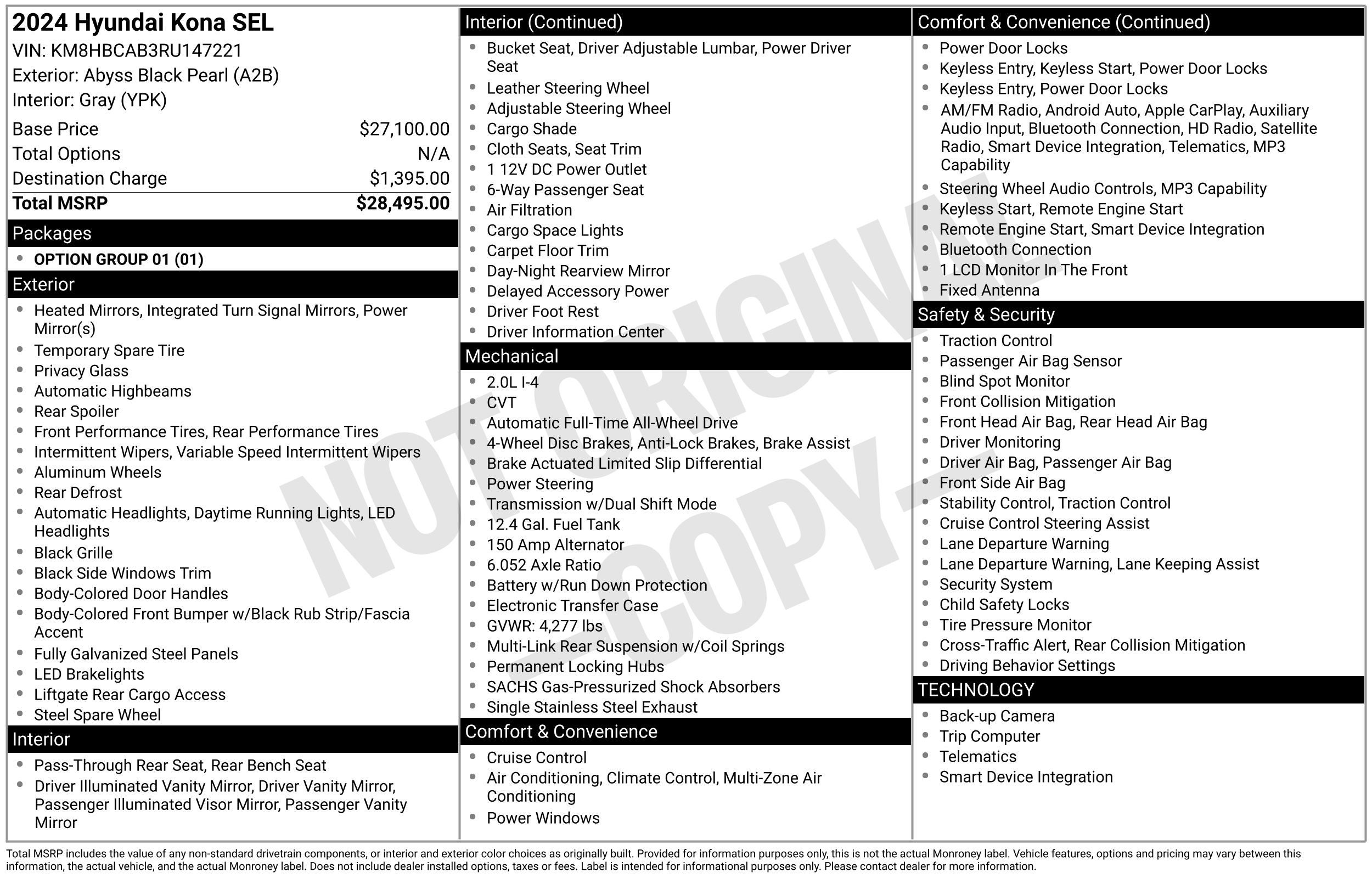 2024 Hyundai Kona SEL