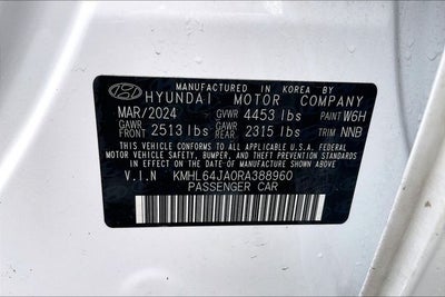 2024 Hyundai Sonata SEL