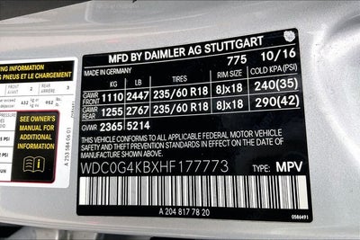 2017 Mercedes-Benz GLC GLC 300 4MATIC®