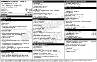 2023 MINI Cooper S Cooper S