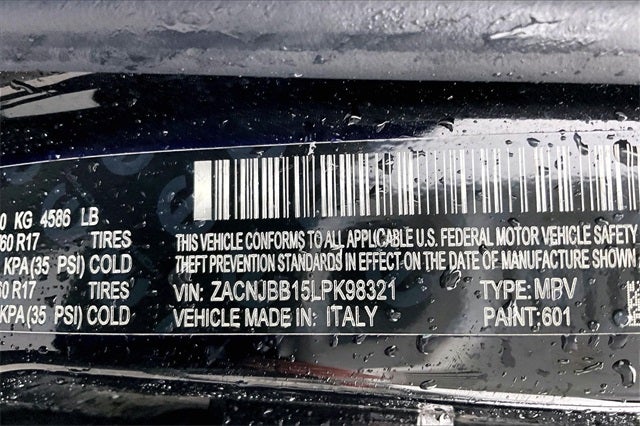 2020 Jeep Renegade Altitude 4WD