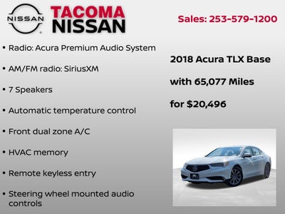 2018 Acura TLX 2.4L