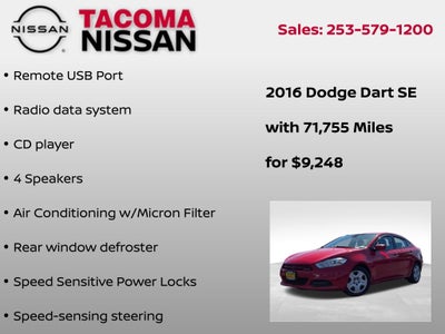 2016 Dodge Dart SE