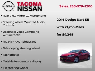 2016 Dodge Dart SE