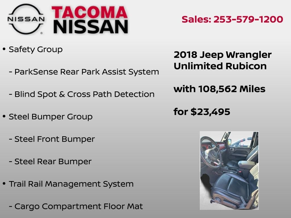 2018 Jeep Wrangler Unlimited Rubicon