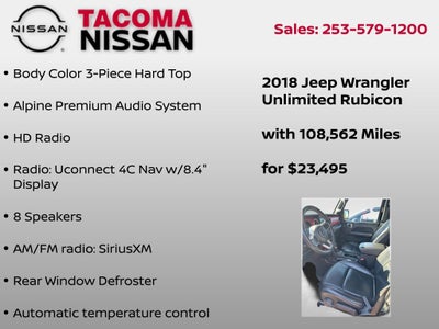 2018 Jeep Wrangler Unlimited Rubicon