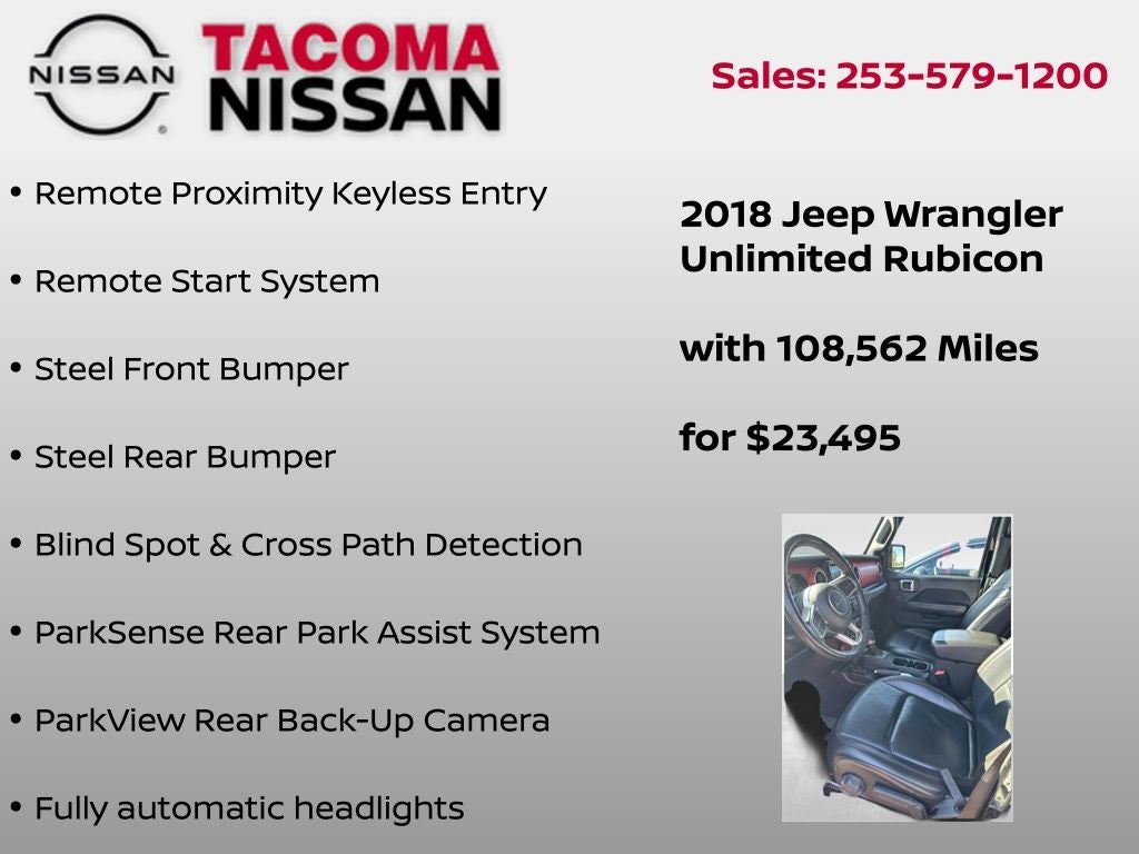 2018 Jeep Wrangler Unlimited Rubicon