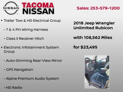 2018 Jeep Wrangler Unlimited Rubicon