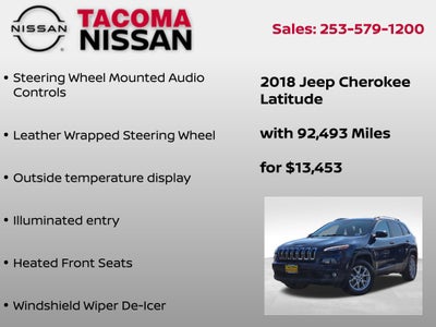 2018 Jeep Cherokee Latitude