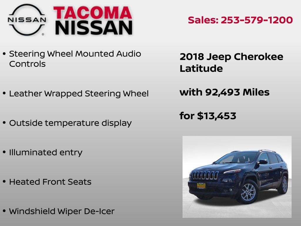 2018 Jeep Cherokee Latitude