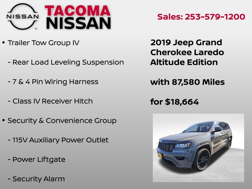 2019 Jeep Grand Cherokee Altitude