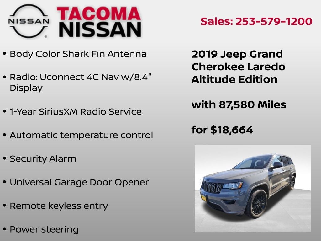 2019 Jeep Grand Cherokee Altitude