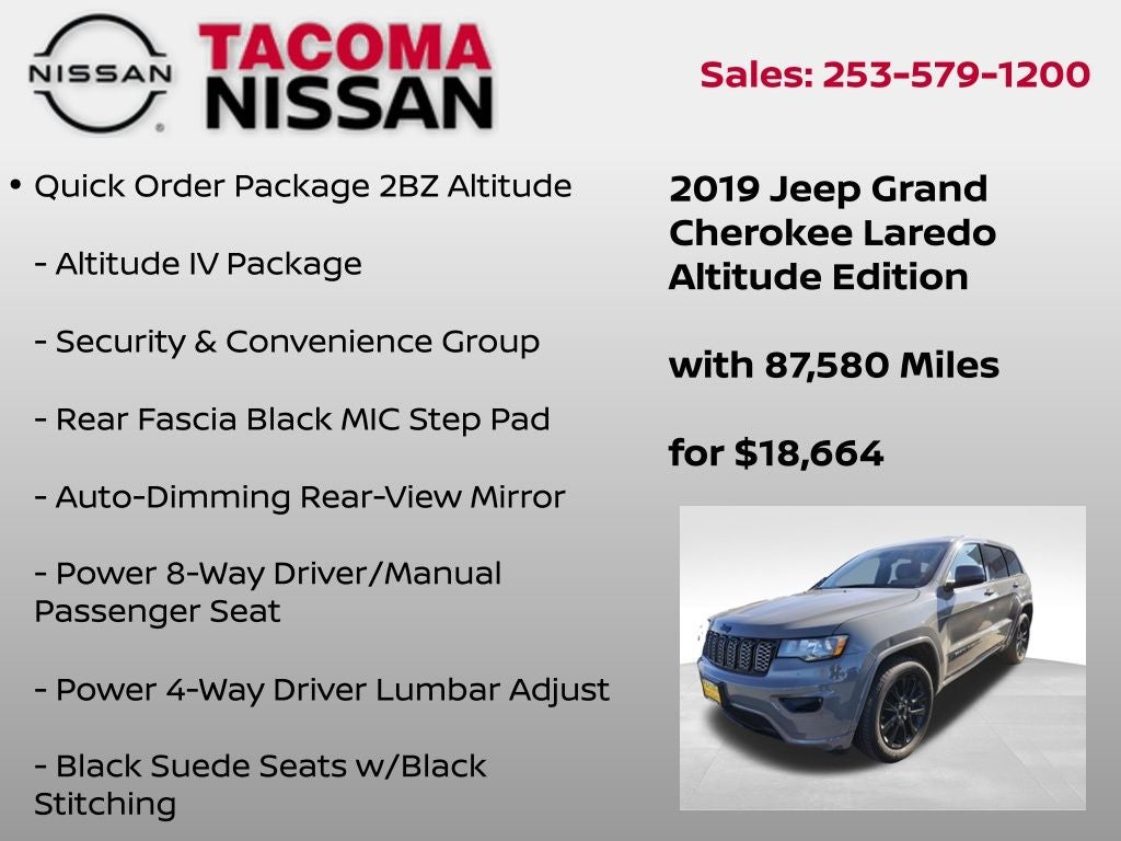 2019 Jeep Grand Cherokee Altitude