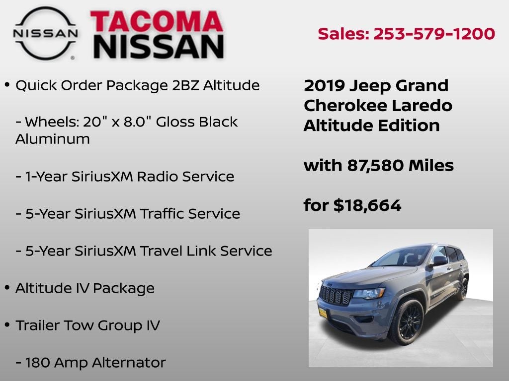 2019 Jeep Grand Cherokee Altitude