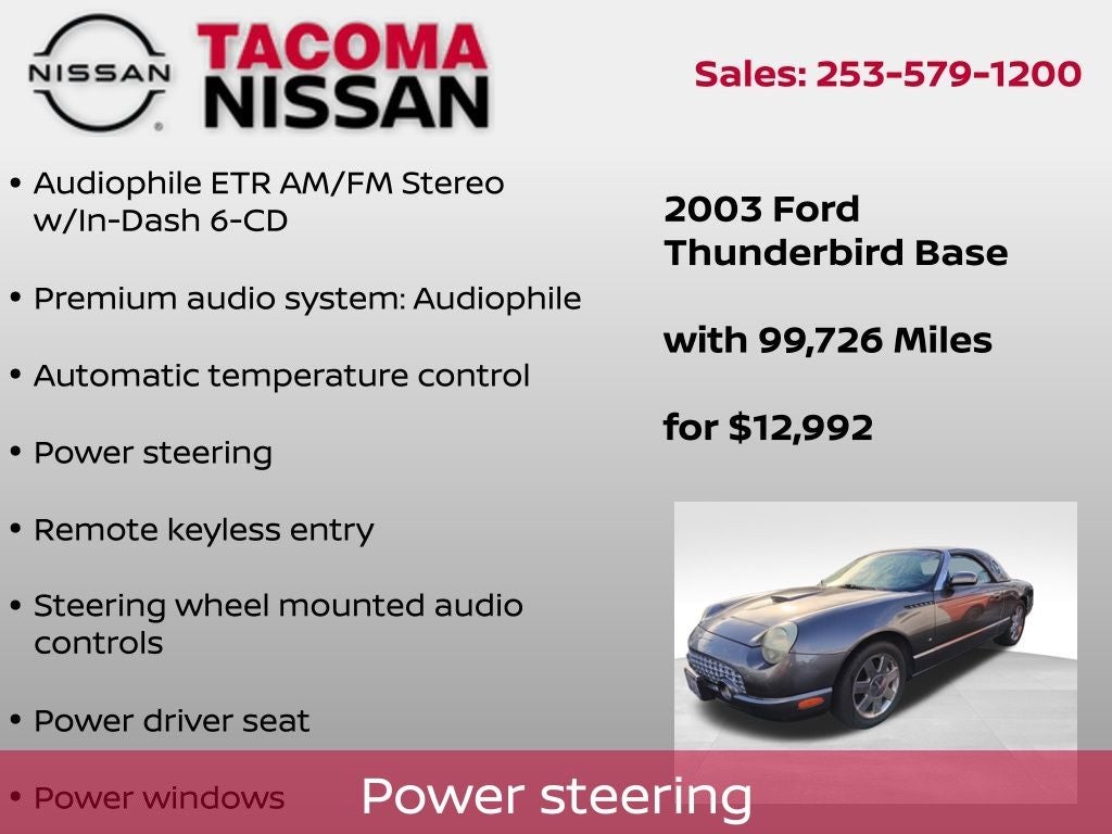2003 Ford Thunderbird Base