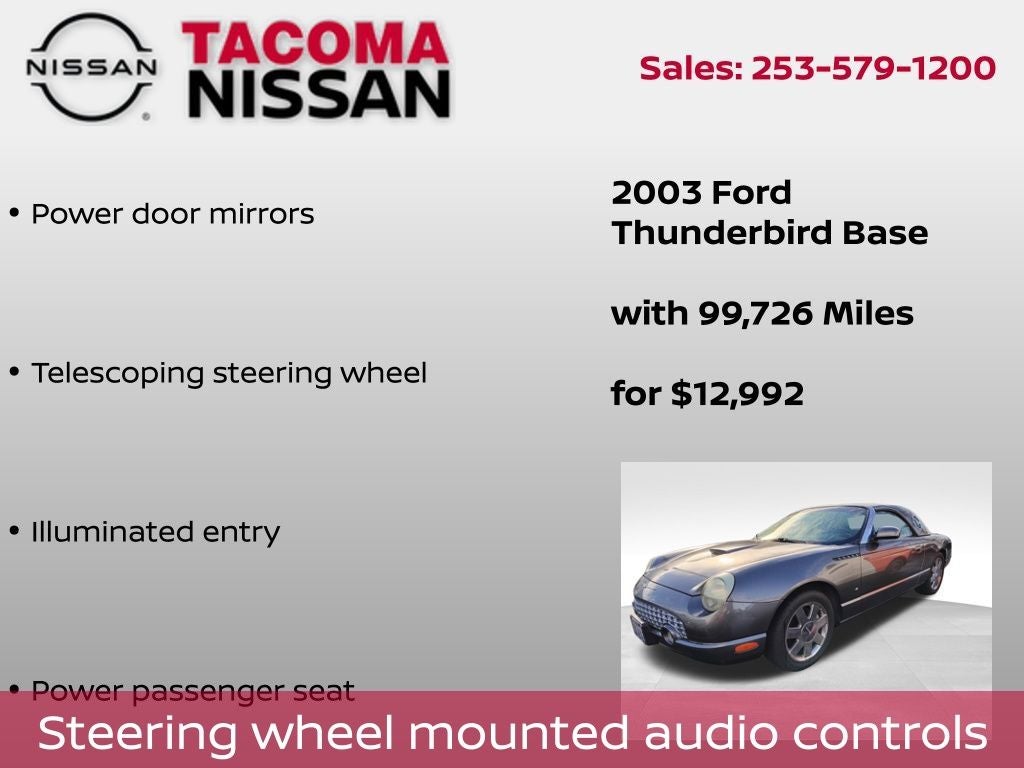 2003 Ford Thunderbird Base