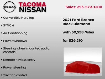 2021 Ford Bronco Black Diamond