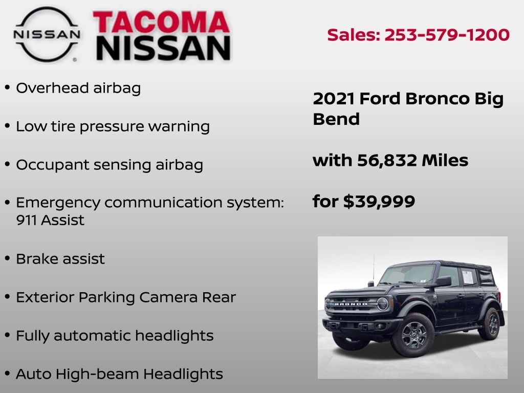2021 Ford Bronco Big Bend