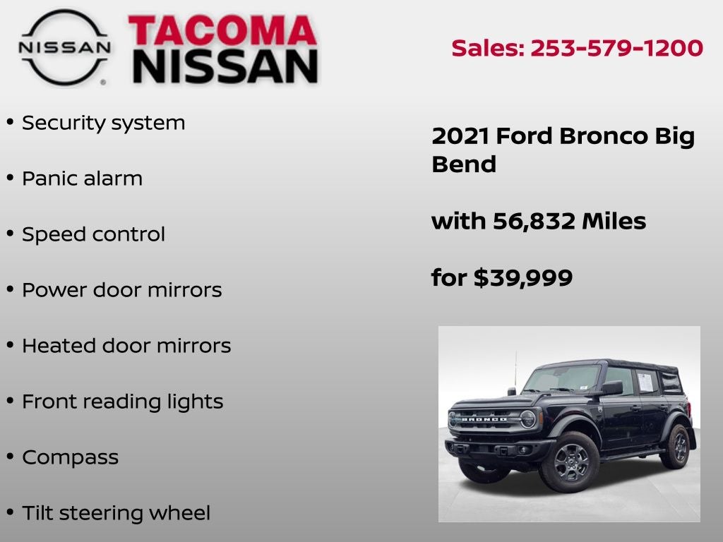 2021 Ford Bronco Big Bend