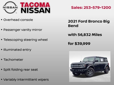 2021 Ford Bronco Big Bend