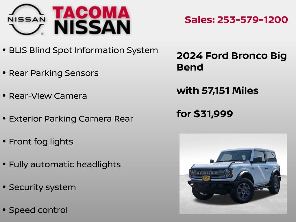 2024 Ford Bronco Big Bend