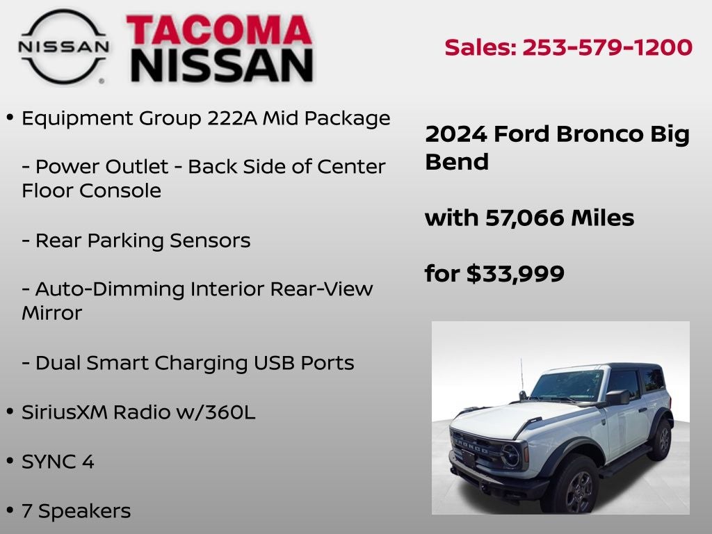 2024 Ford Bronco Big Bend