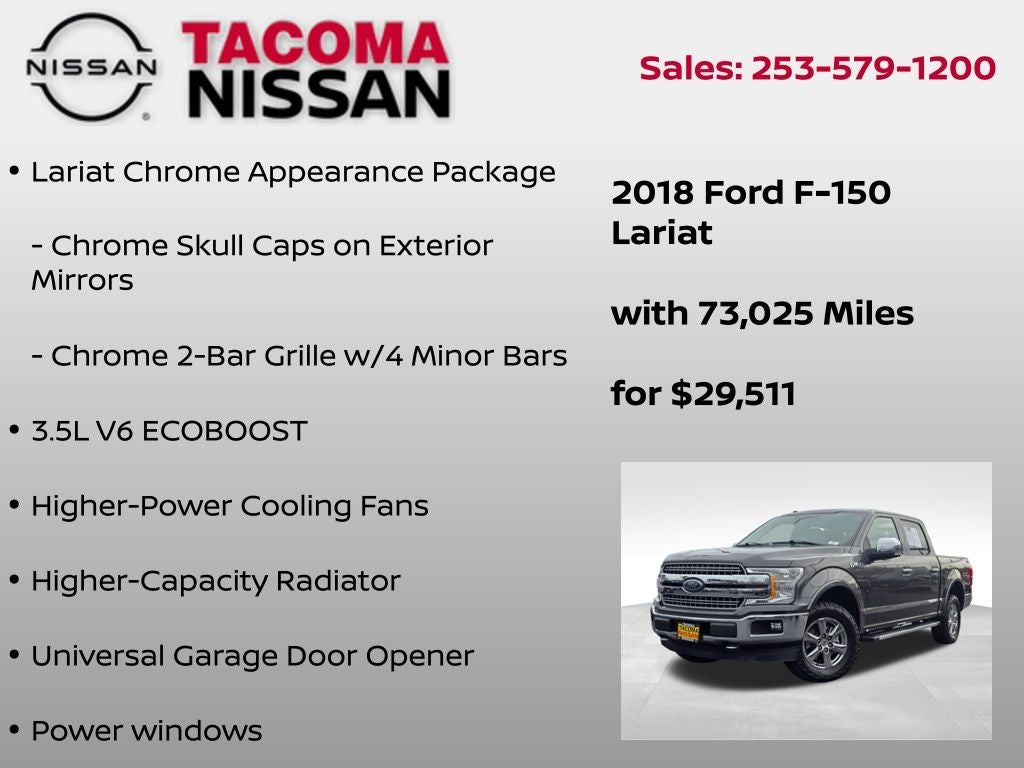 2018 Ford F-150 Lariat