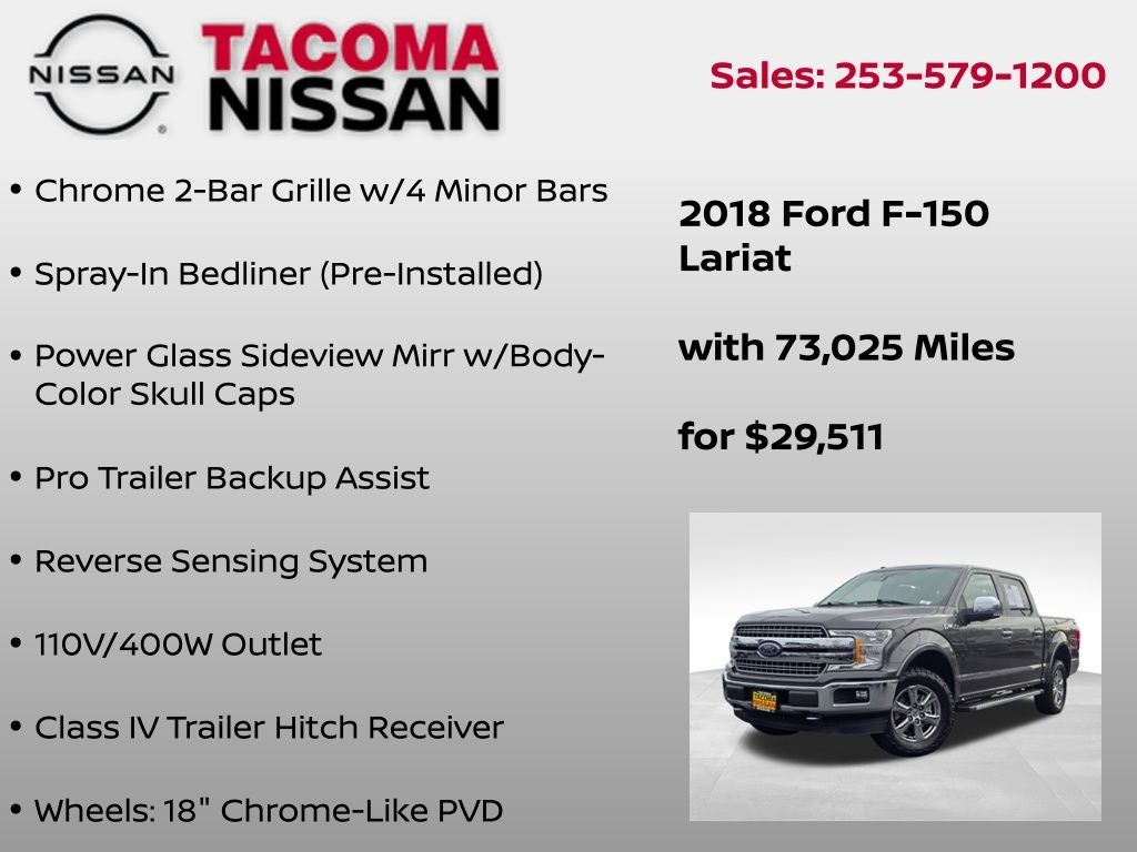 2018 Ford F-150 Lariat