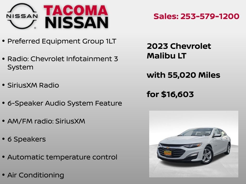 2023 Chevrolet Malibu LT 1LT