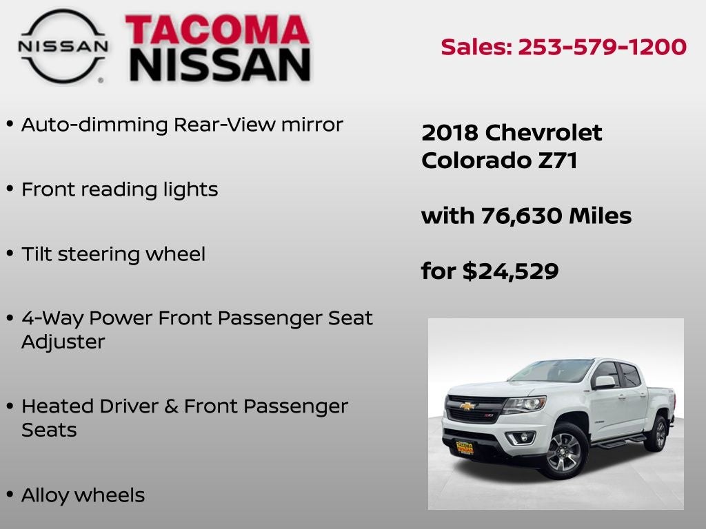 2018 Chevrolet Colorado Z71