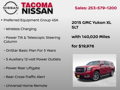2015 GMC Yukon XL SLT 1500