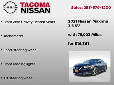2021 Nissan Maxima SV