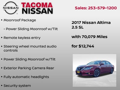 2017 Nissan Altima 2.5 SL