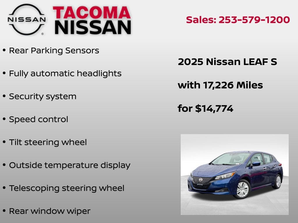 2025 Nissan Leaf S