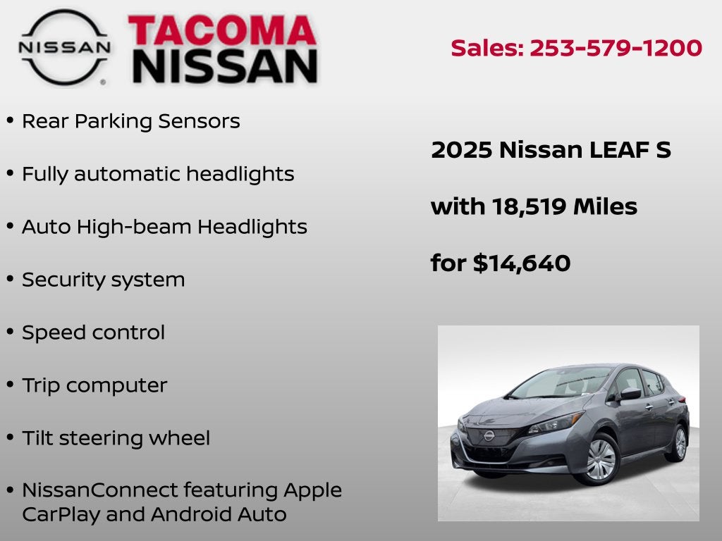 2025 Nissan Leaf S