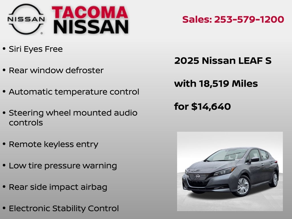 2025 Nissan Leaf S