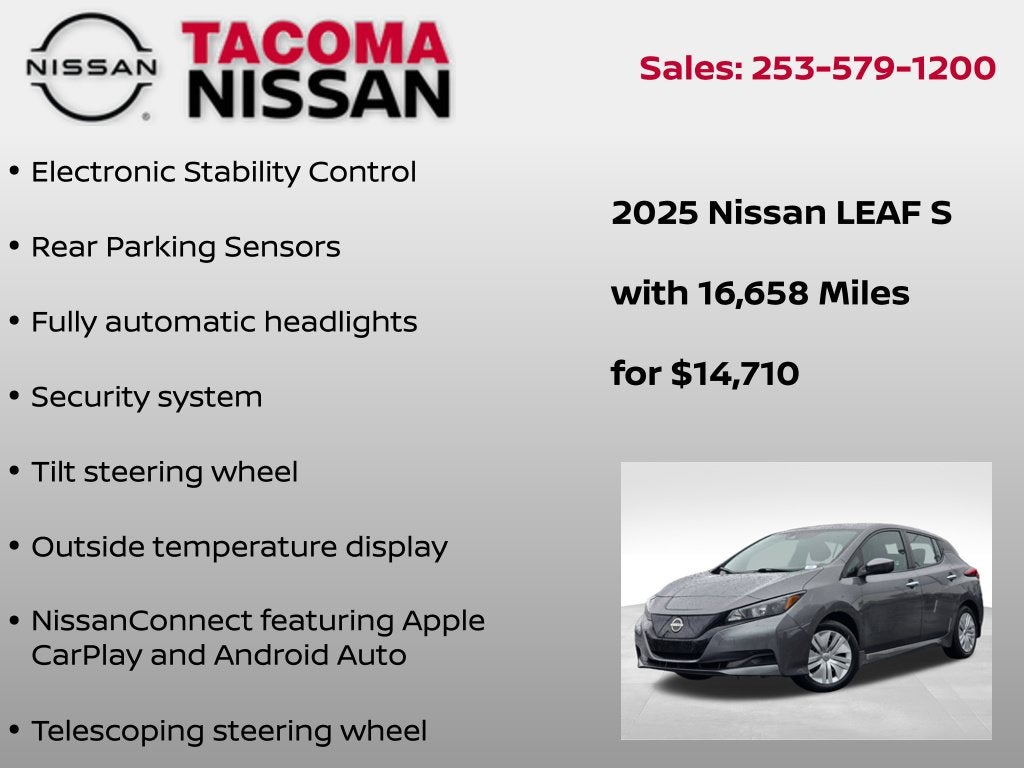 2025 Nissan Leaf S