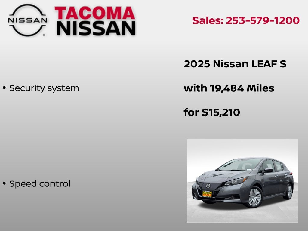 2025 Nissan Leaf S