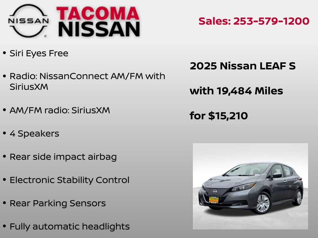 2025 Nissan Leaf S