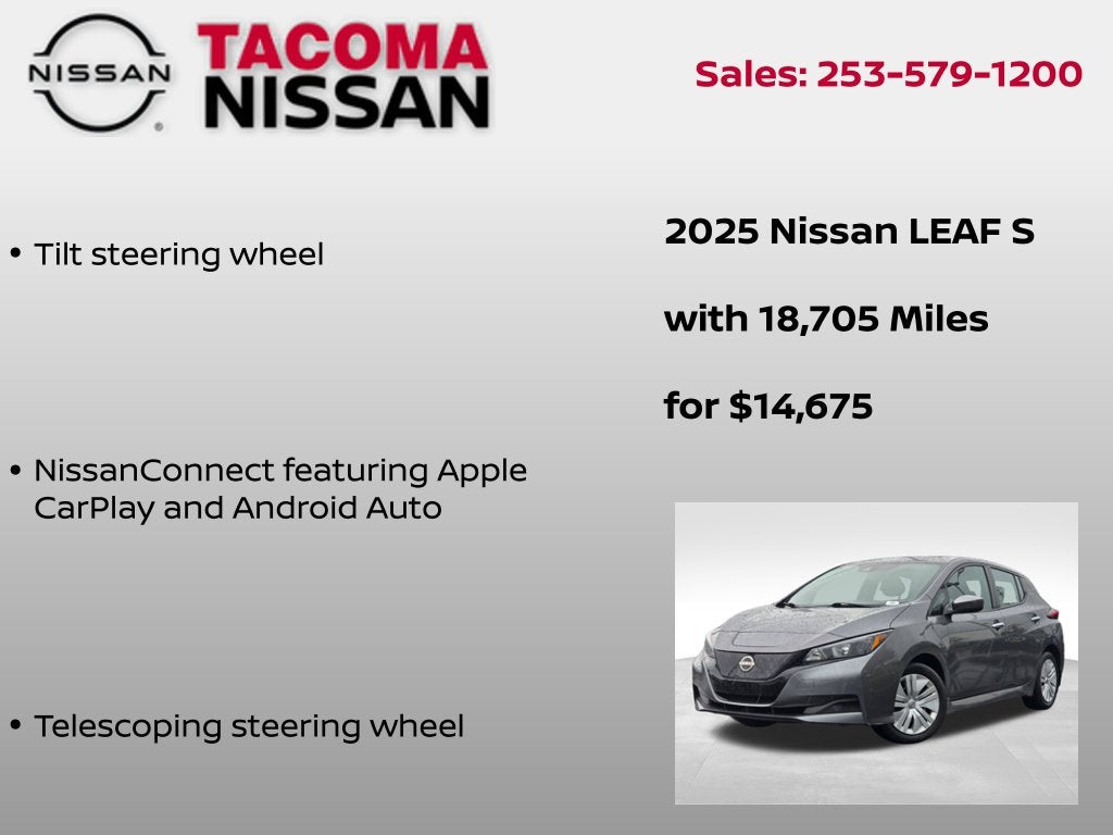 2025 Nissan Leaf S