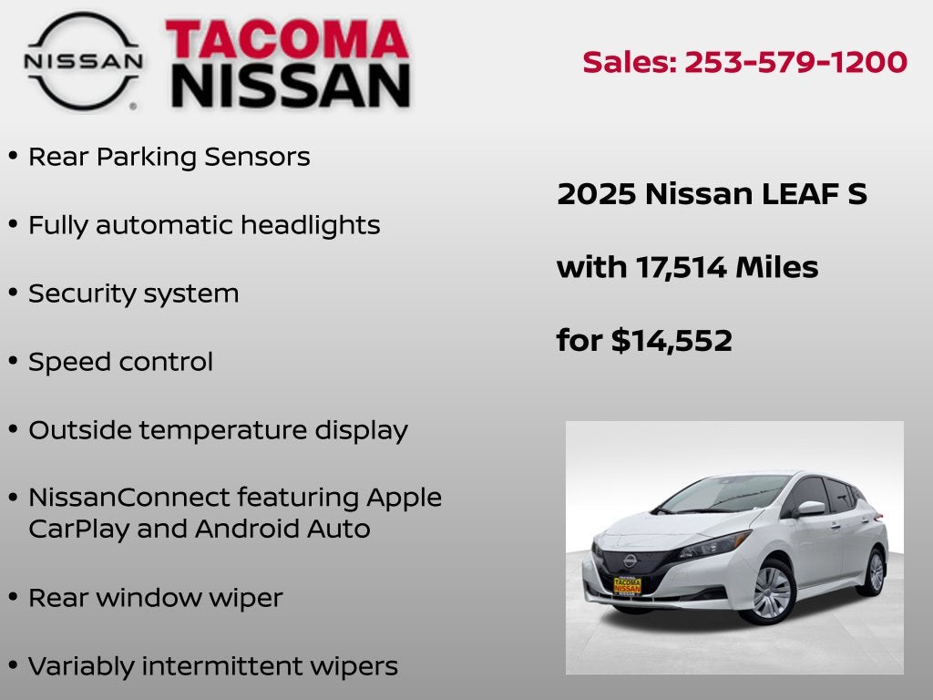 2025 Nissan Leaf S