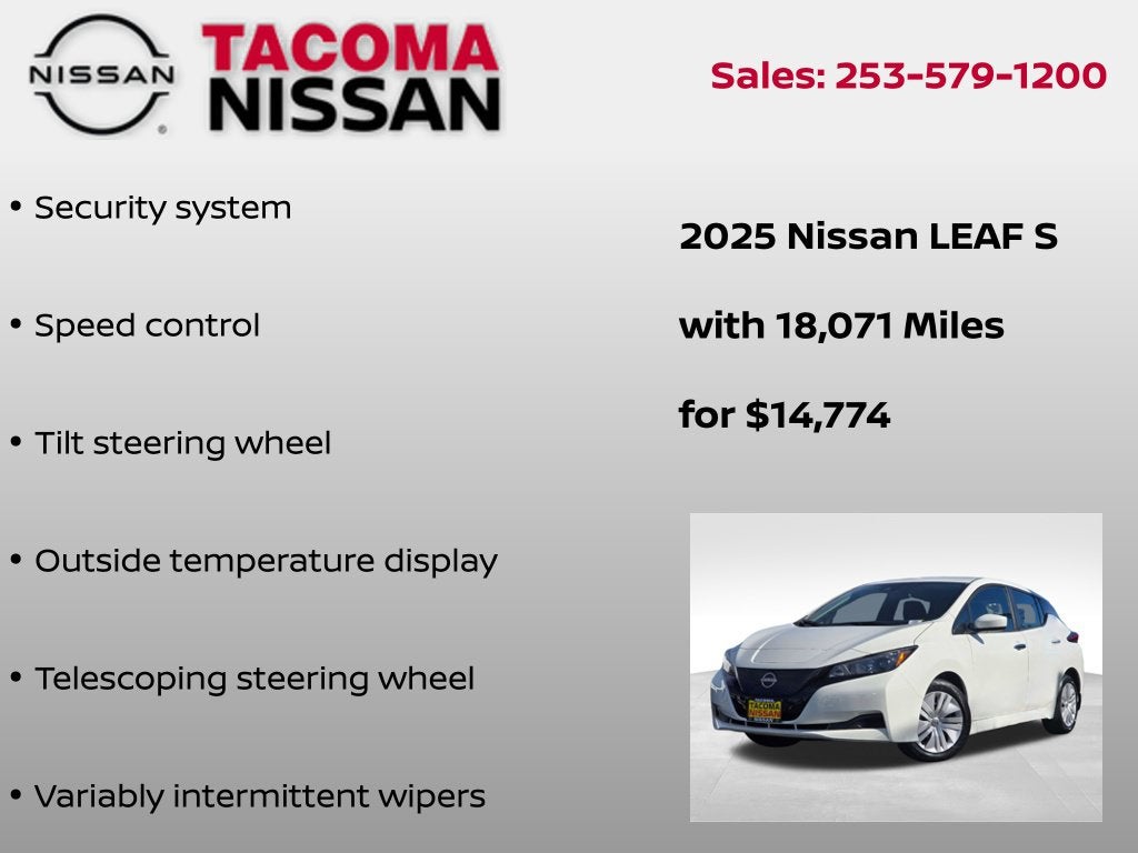 2025 Nissan Leaf S