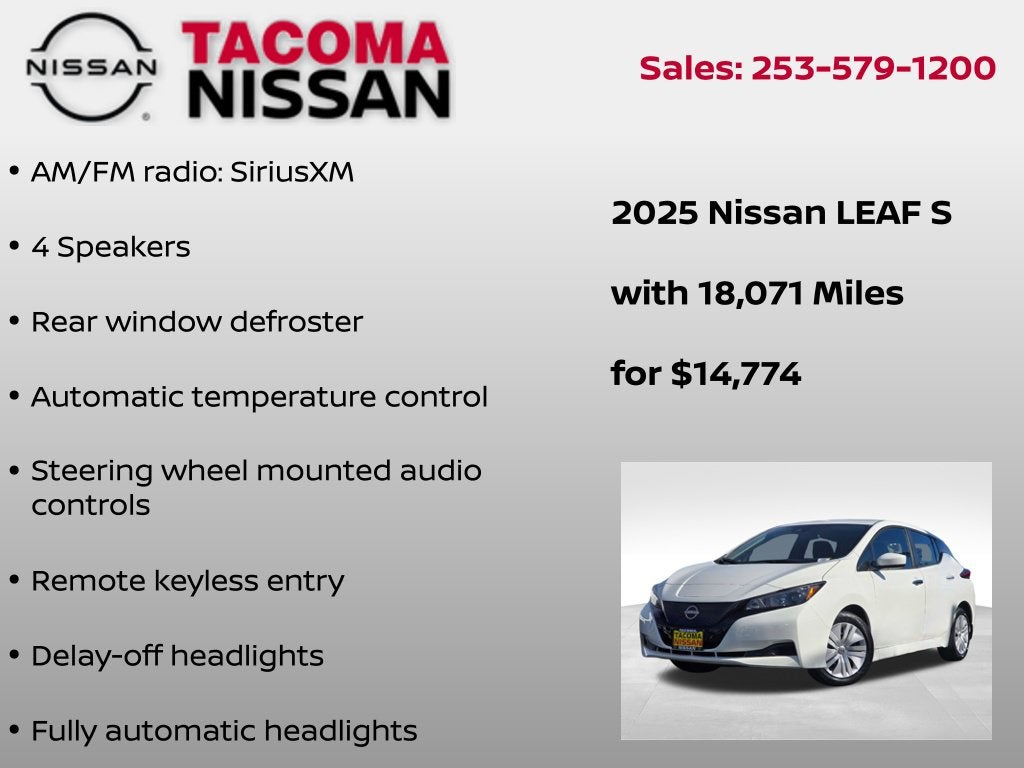 2025 Nissan Leaf S
